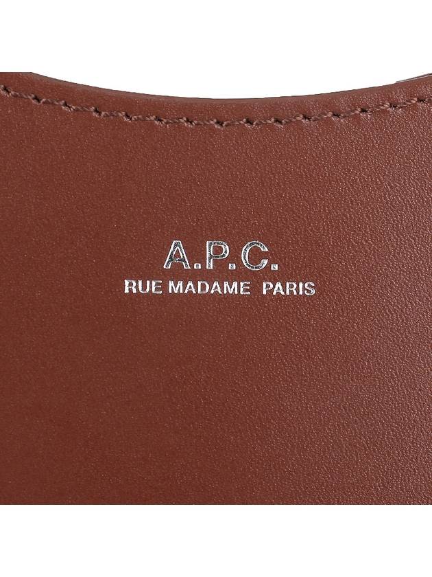 Jamie Neck Pouch Mini Bag Brown - A.P.C. - BALAAN 8