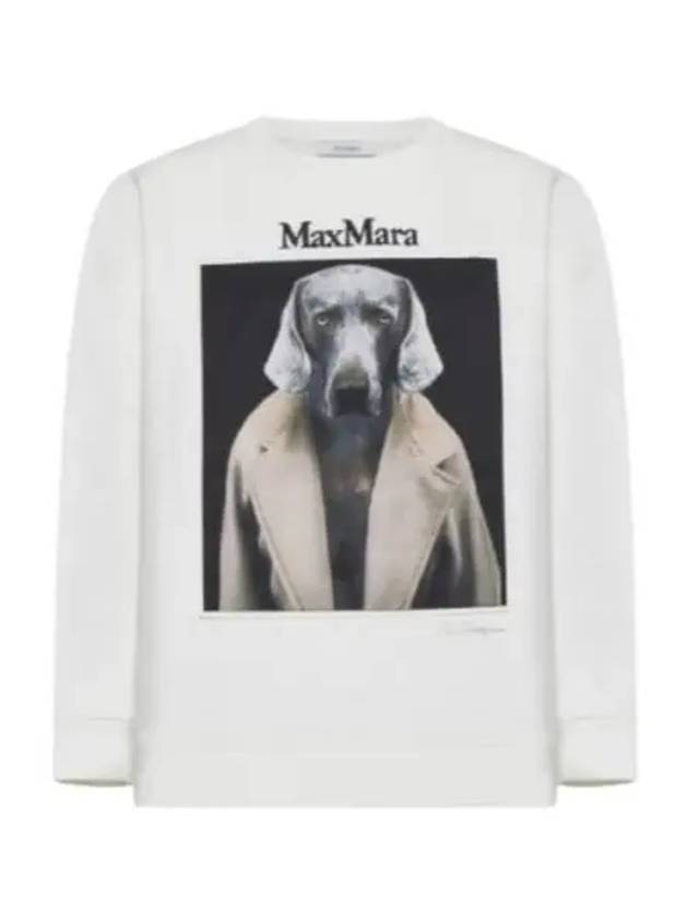 Bacco Long Sleeve T-Shirt White - MAX MARA - BALAAN 2