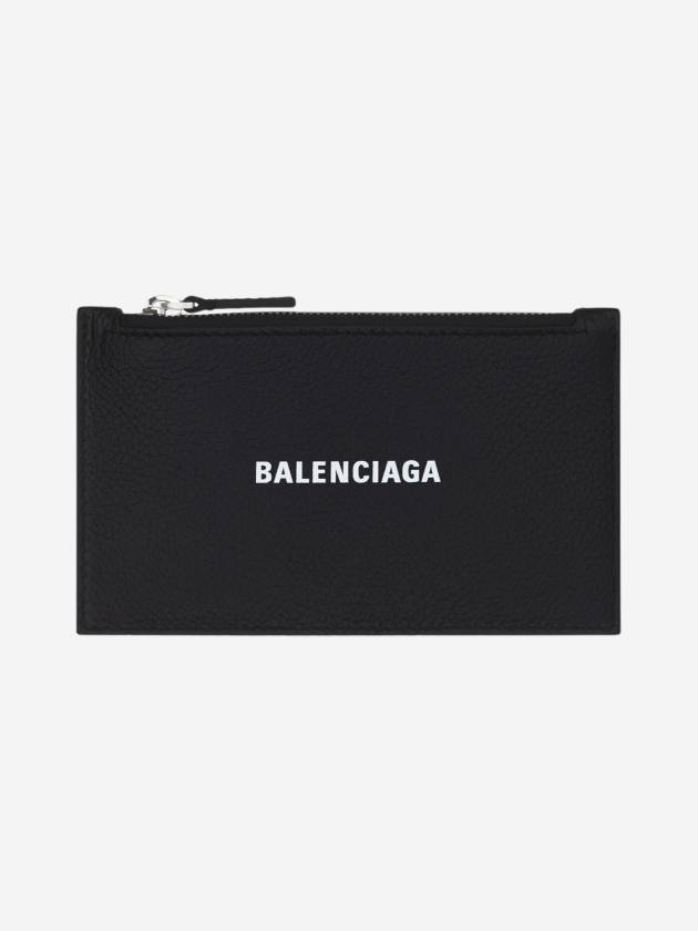 Logo Print Cash Card Wallet Black - BALENCIAGA - BALAAN 2