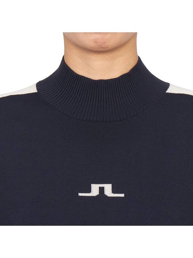 Women's Adia Knit Sweater Navy - J.LINDEBERG - BALAAN 6