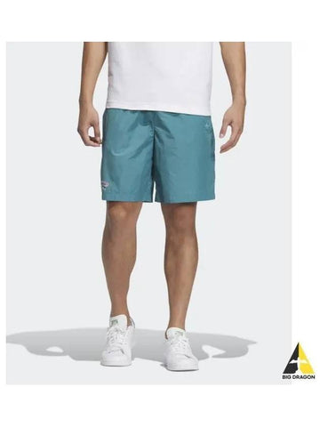 adidas Woven Short Pants Mint IW6313 - ADIDAS - BALAAN 1