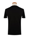 Gangster Print Short Sleeve T-Shirt Black - NEIL BARRETT - BALAAN 4