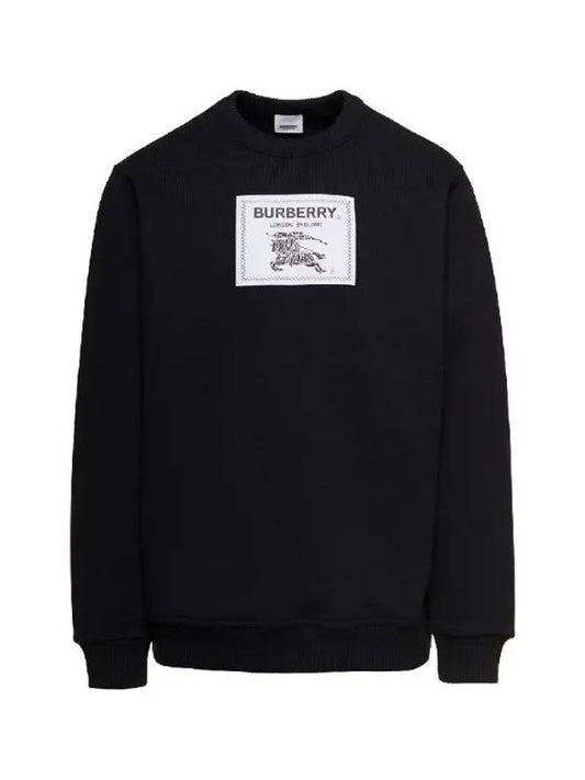 Men's Prorsum Label Cotton Sweatshirt Navy - BURBERRY - BALAAN 2