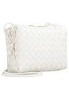 Loop Camera Small Cross Bag White - BOTTEGA VENETA - BALAAN 3