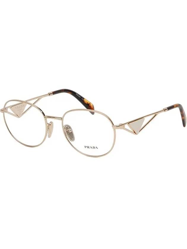 Glasses frame VPRA50 ZVN 1O1 fashion round metal - PRADA - BALAAN 7