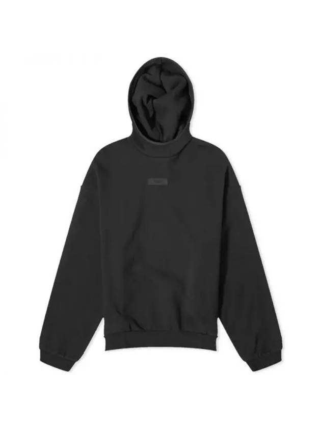 Spring Tab Detail Hoodie Jet Black 192SP242054F192SP242054F - FEAR OF GOD ESSENTIALS - BALAAN 1