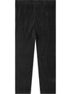 MC January Straight Pants Black - ISSEY MIYAKE - BALAAN 3