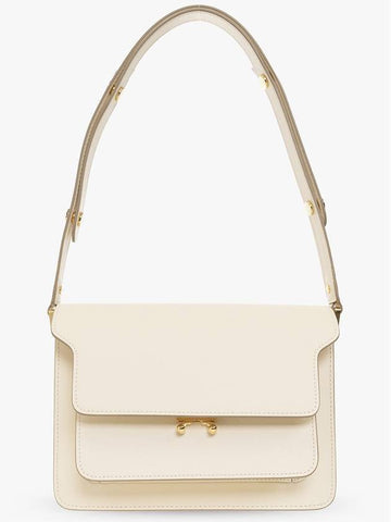 Trunk Medium Shoulder Bag White - MARNI - BALAAN 1