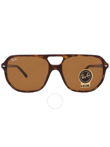 Ray Ban Bill One Brown Navigator Unisex Sunglasses RB2205 902/33 57 - RAY-BAN - BALAAN 1