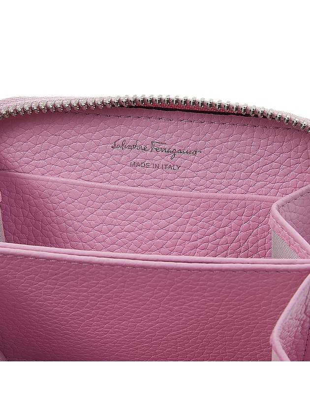 Gancini coin purse 22 0406 BUBBLE GUM 0763013 - SALVATORE FERRAGAMO - BALAAN 8