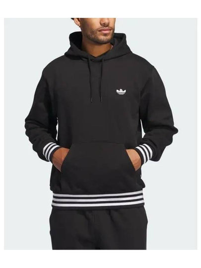 Heavyweight Schmoofoil Embroidery Hoodie Black - ADIDAS - BALAAN 2