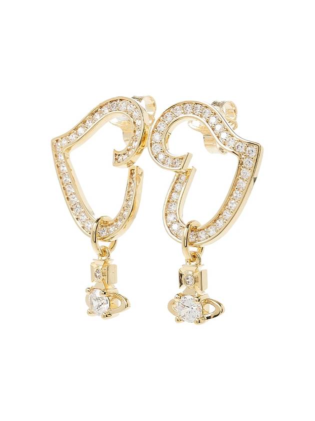 Belinda Earrings Gold - VIVIENNE WESTWOOD - BALAAN 3