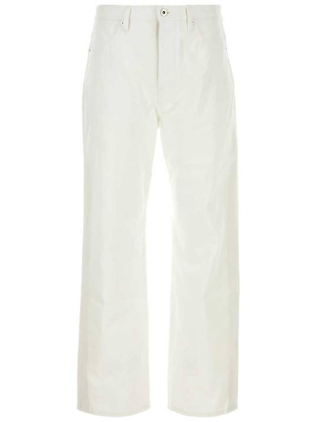 Straight Pants J23KA0102J46544 102 White - JIL SANDER - BALAAN 2