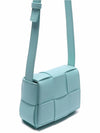 Intrecciato Cassette Small Cross Bag Celadon - BOTTEGA VENETA - BALAAN 4