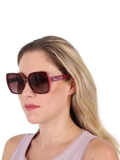 Kate Spade Burgundy Shaded Sport Ladies Sunglasses KIMBER/G/S 0C9A/3X 56 - KATE SPADE - BALAAN 2