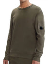 Light Fleece Sweatshirt Green - CP COMPANY - BALAAN 2