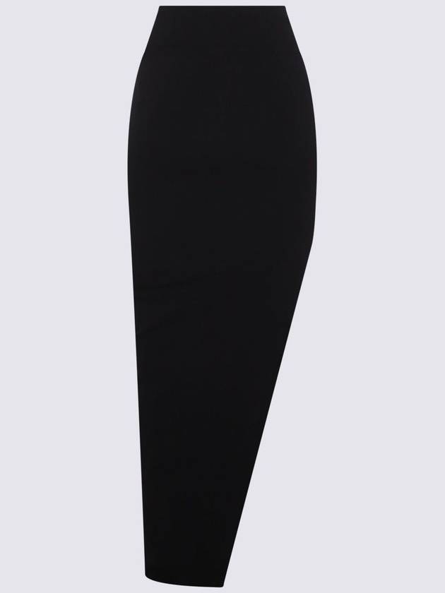 23 fw Skirt in Asymmetric Knit RO02C1669KST09 B0270951063 - RICK OWENS - BALAAN 3