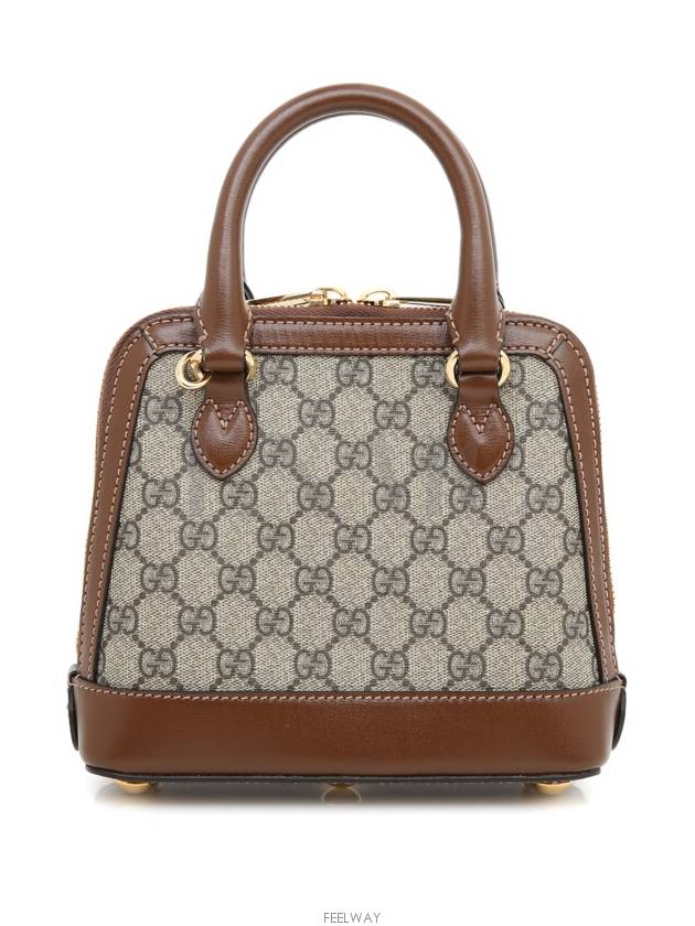 Horsebit 1955 Mini Top Handle 640716 Cross - GUCCI - BALAAN 4