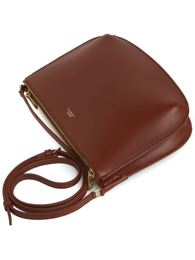 Sarah Cross Bag Brown - A.P.C. - BALAAN 5