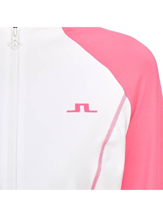 Women's June Mid Layer Zip-Up Jacket White - J.LINDEBERG - BALAAN 11