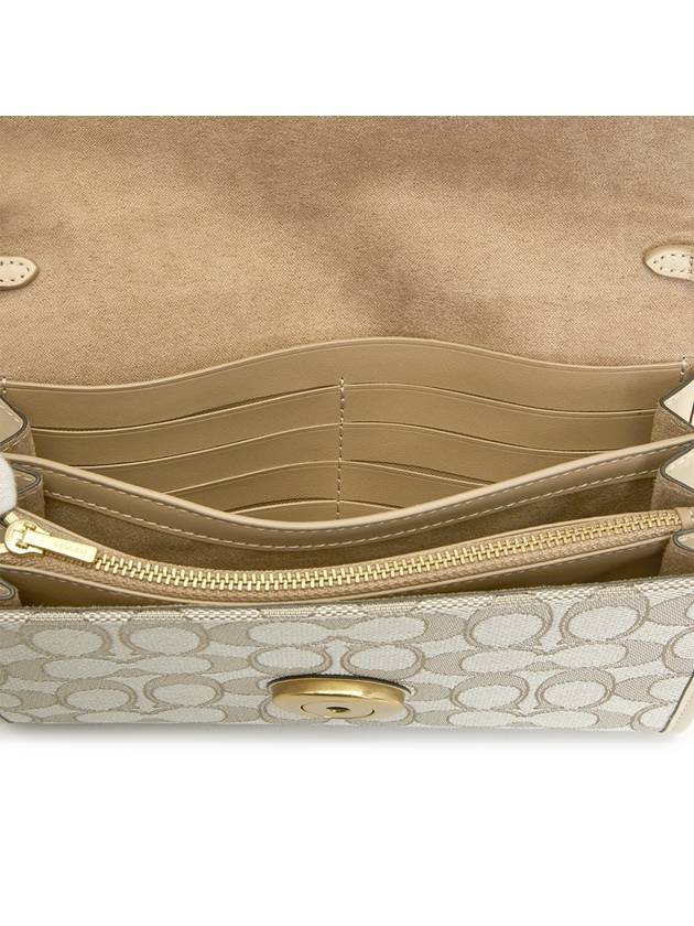 CA192 B4 STONE IVORY Women s Chain Shoulder Bag Clutch - COACH - BALAAN 10