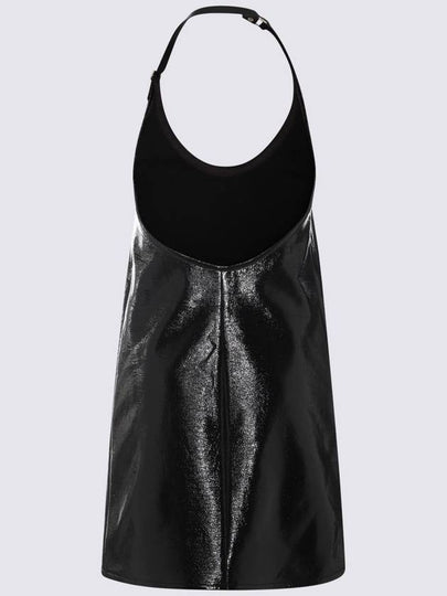 Courrèges Black Cotton Mini Dress - COURREGES - BALAAN 2