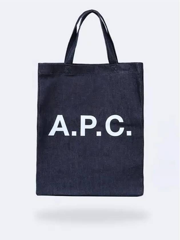 Eco Lou Logo Tote Bag Navy - A.P.C. - BALAAN 2