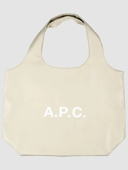 Ninon Logo Print Tote Bag Cream - A.P.C. - BALAAN 2