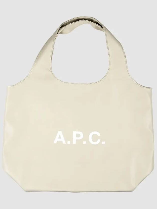 Ninon Logo Print Tote Bag Cream - A.P.C. - BALAAN 3