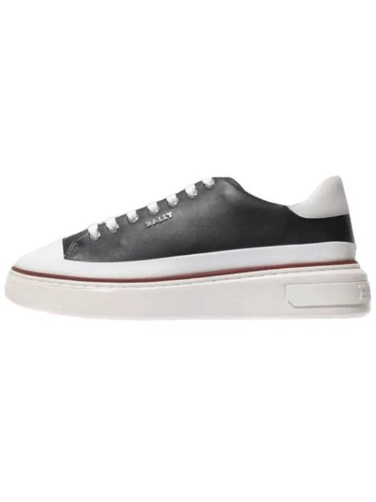 Men's Meili Low Top Sneakers Black - BALLY - BALAAN 2