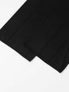 Pin Tuck Wide Knit Pants Black 3Colors - CALLAITE - BALAAN 5