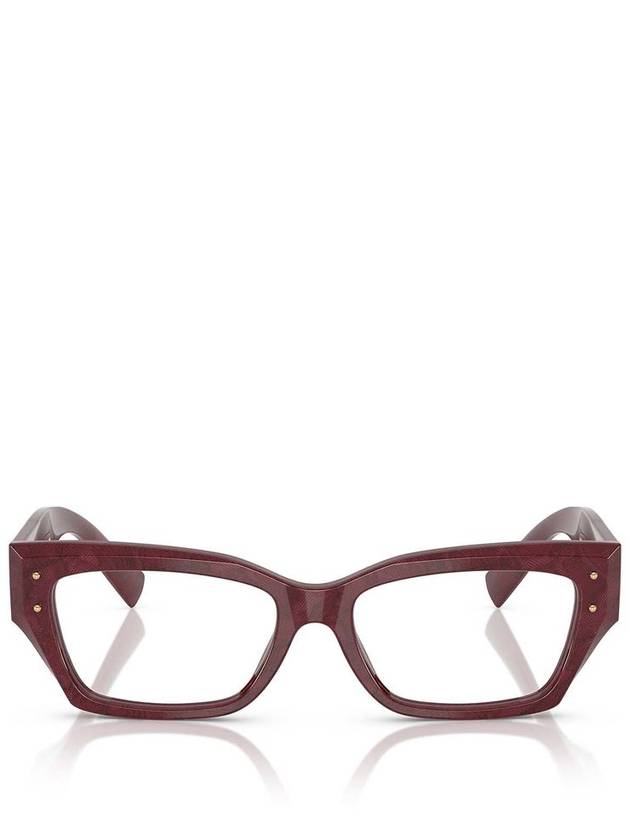 Dolce & Gabbana DG3387 Bordeaux Lace - DOLCE&GABBANA - BALAAN 1