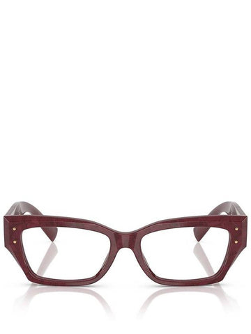 Dolce & Gabbana DG3387 Bordeaux Lace - DOLCE&GABBANA - BALAAN 1