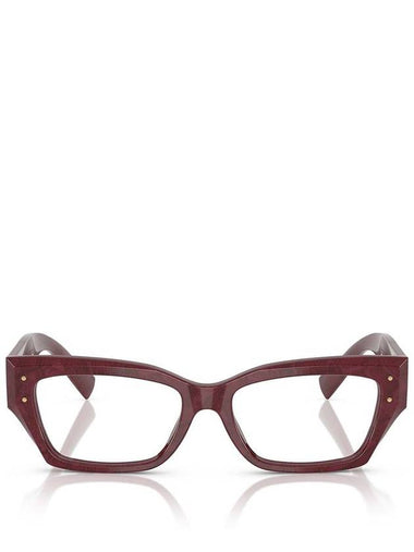 Dolce & Gabbana DG3387 Bordeaux Lace - DOLCE&GABBANA - BALAAN 1