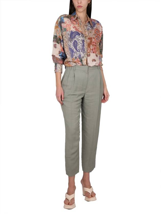 n graphic print silk long-sleeve shirt - ZIMMERMANN - BALAAN 3