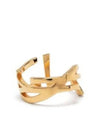 YSL Opyum Twisted Ring Gold - SAINT LAURENT - BALAAN 2