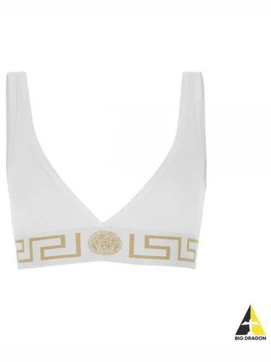 Women s Greca Band Underwear White AUD01047 A232741 - VERSACE - BALAAN 1