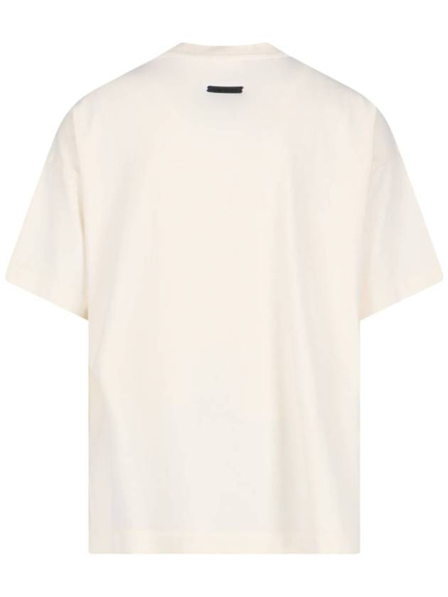 8 short sleeve t shirt cream - FEAR OF GOD - BALAAN 3