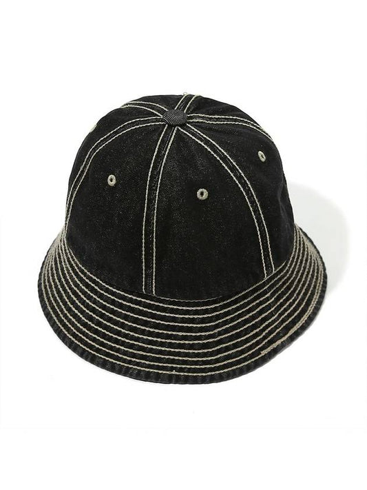 Color Stitch Bucket Hat Balck - OGARP - BALAAN 1