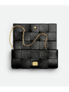 Cassette Bag Pouch On Chain Shoulder Bag Black - BOTTEGA VENETA - BALAAN 5