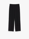 Orianna Pleated Straight Pants Black - MAX MARA - BALAAN 1