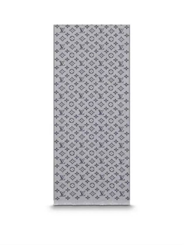 Monogram Classic Scarf Light Grey - LOUIS VUITTON - BALAAN 7