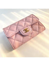 Classic flap card wallet snap lavender gold AP0214 - CHANEL - BALAAN 3