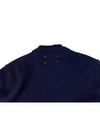 Back Stitch Elbow Patch Knit Top Navy - MAISON MARGIELA - BALAAN 8