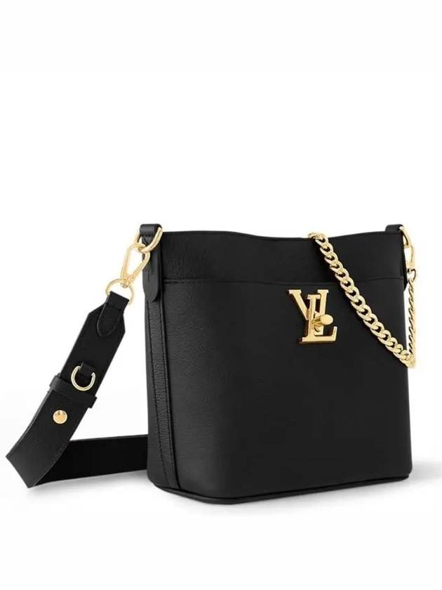 Lock And Walk Shoulder Bag Black - LOUIS VUITTON - BALAAN 3