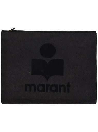 Nettia Mini Clutch Bag Black - ISABEL MARANT - BALAAN 1