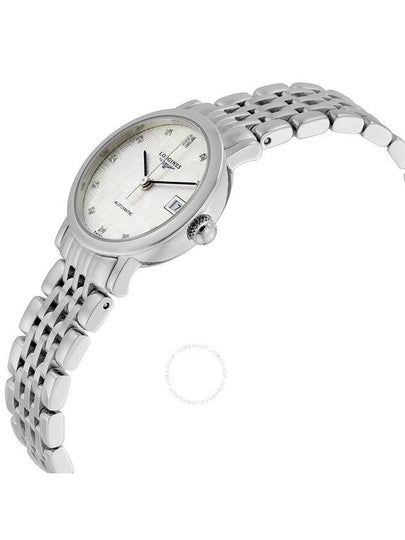 Longines Elegant Automatic Silver Dial Diamond Ladies Watch L43094776 - LONGINES - BALAAN 2