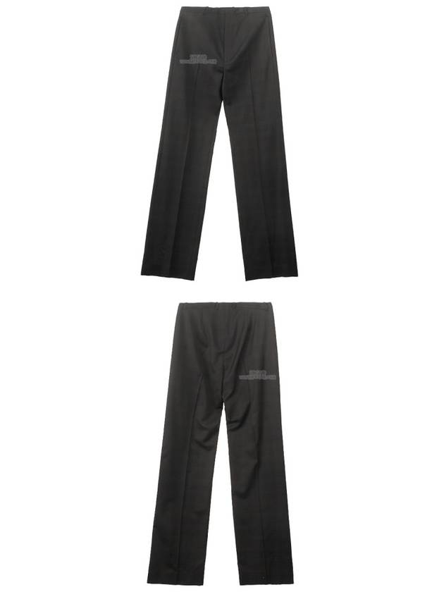 tailored straight pants navy - BALENCIAGA - BALAAN.