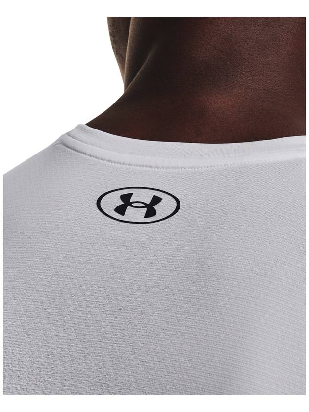 Men's UA Tech Vent Short Sleeve T Shirt White - UNDER ARMOUR - BALAAN 4