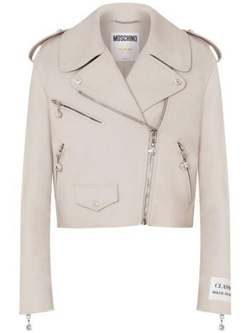 Outerwear J3701 0471 0515 BEIGE - MOSCHINO - BALAAN 1